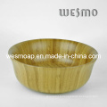 Kitchen Appliquer un bol de salade de bambou (WBB0409D)